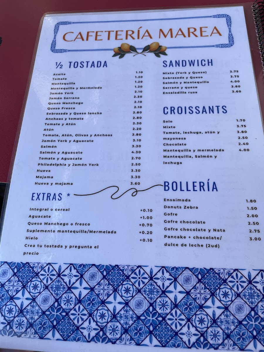 Menu Cafe Marea-2