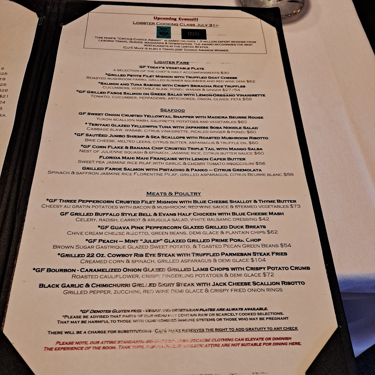 Menu Cafe Maxx-1