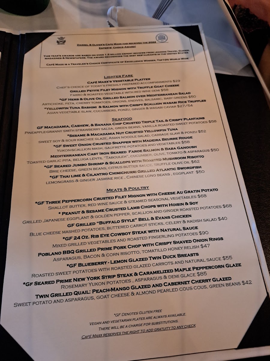 Menu Cafe Maxx-10