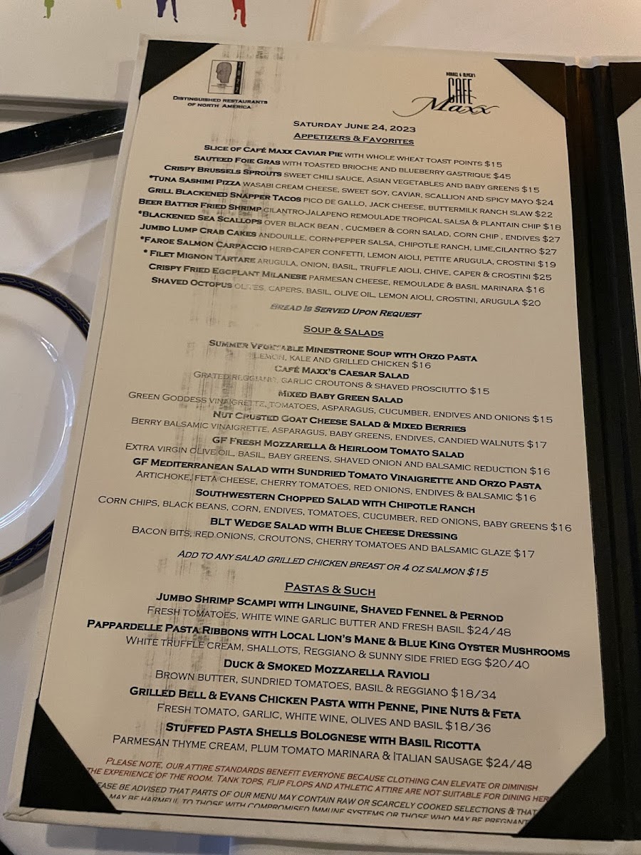 Menu Cafe Maxx-5