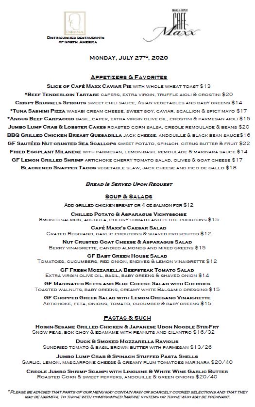 Menu Cafe Maxx-6