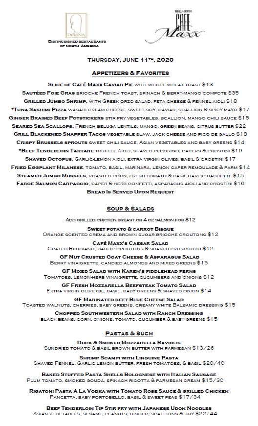 Menu Cafe Maxx-7