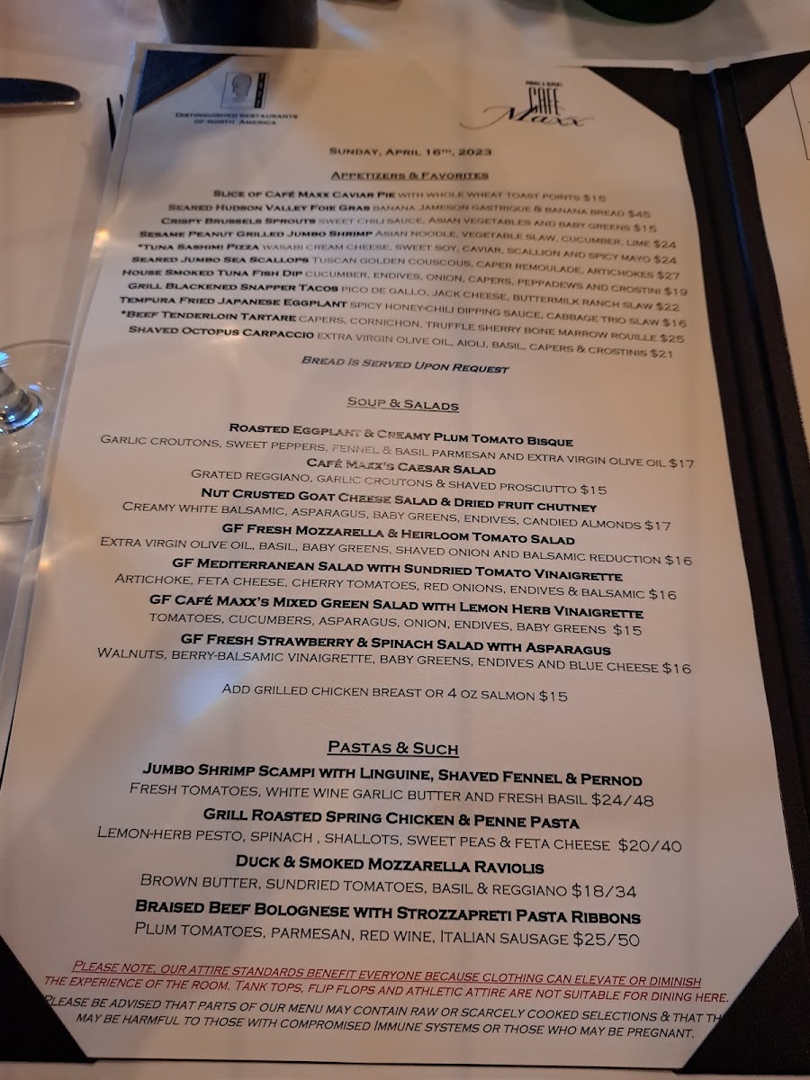 Menu Cafe Maxx-9