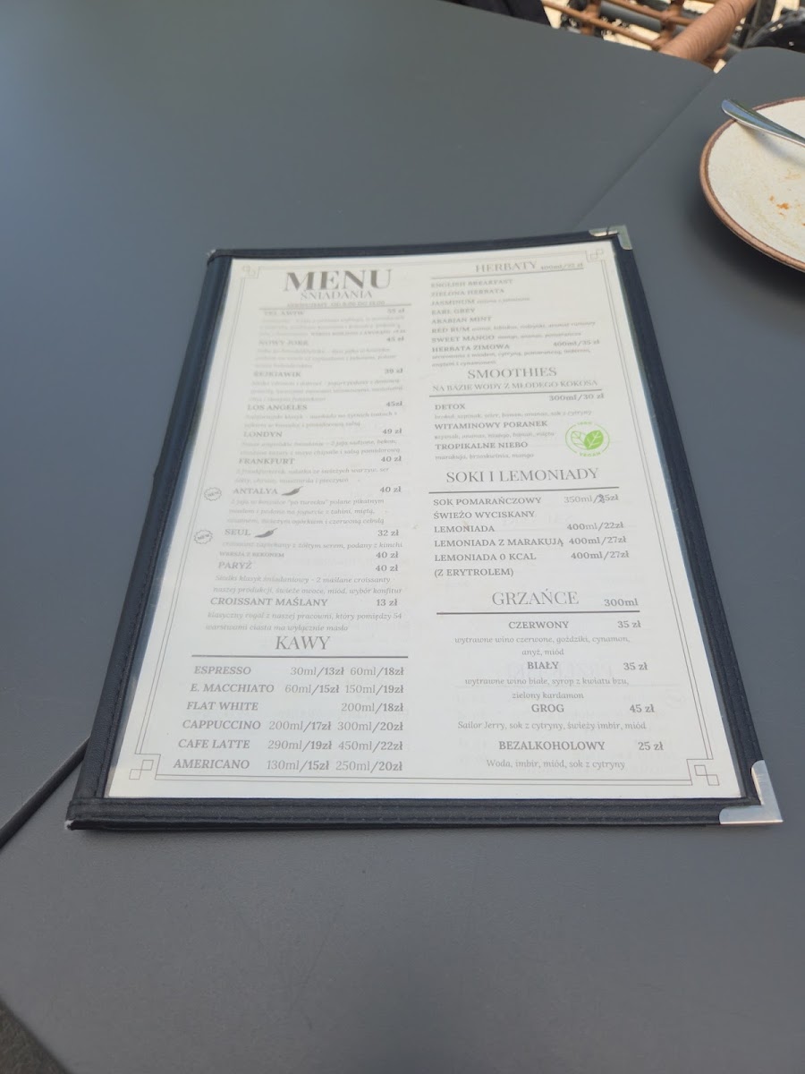 Menu Cafe Melba - Rog Mickiewicza I Boh. Warszawy-5