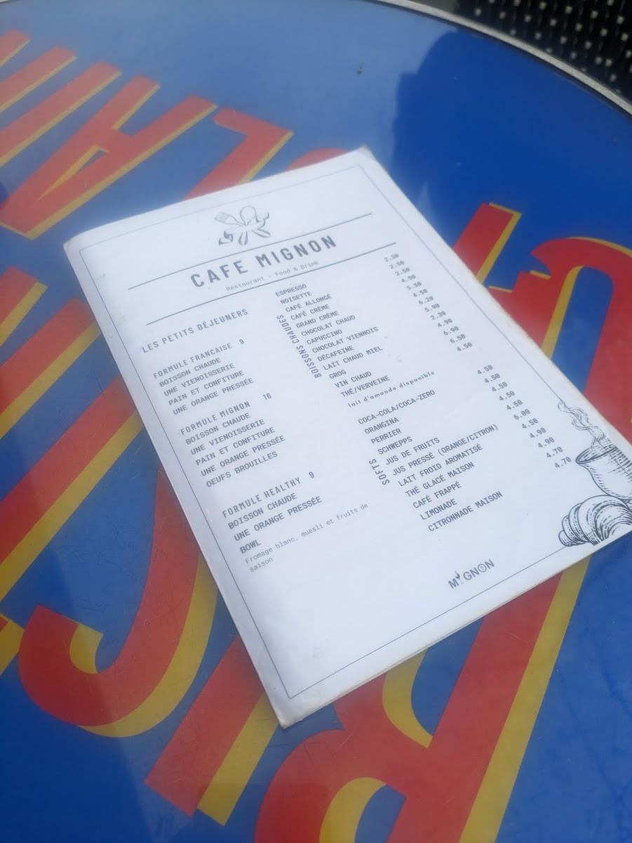 Menu Cafe Mignon-4