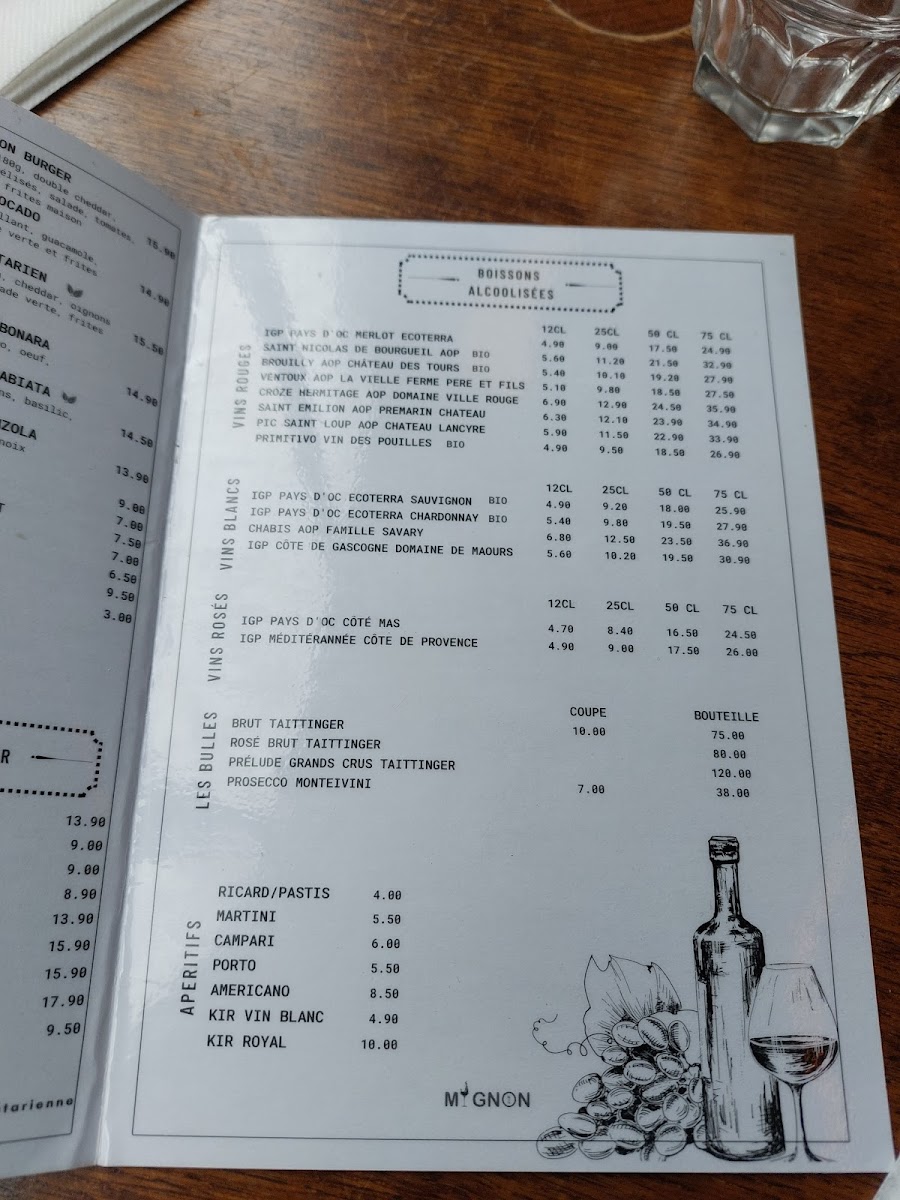 Menu Cafe Mignon-5