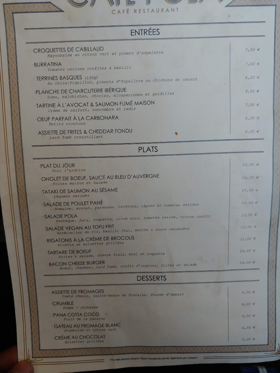 Menu Cafe Mignon-8