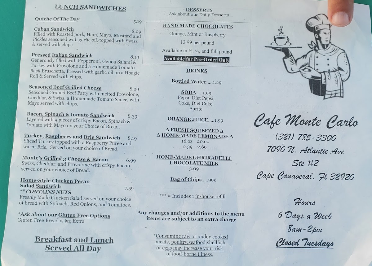 Menu Cafe Monte Carlo-3