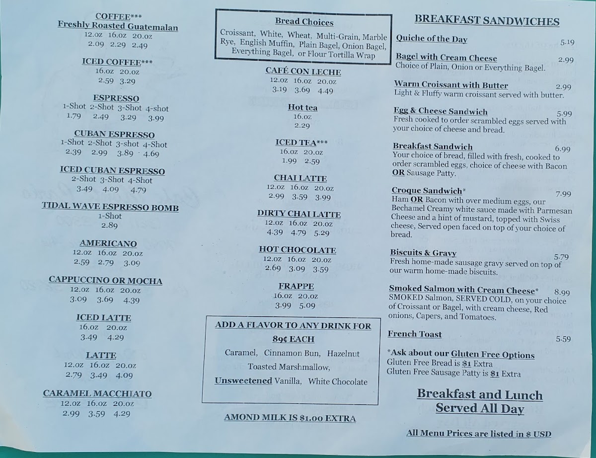 Menu Cafe Monte Carlo-4