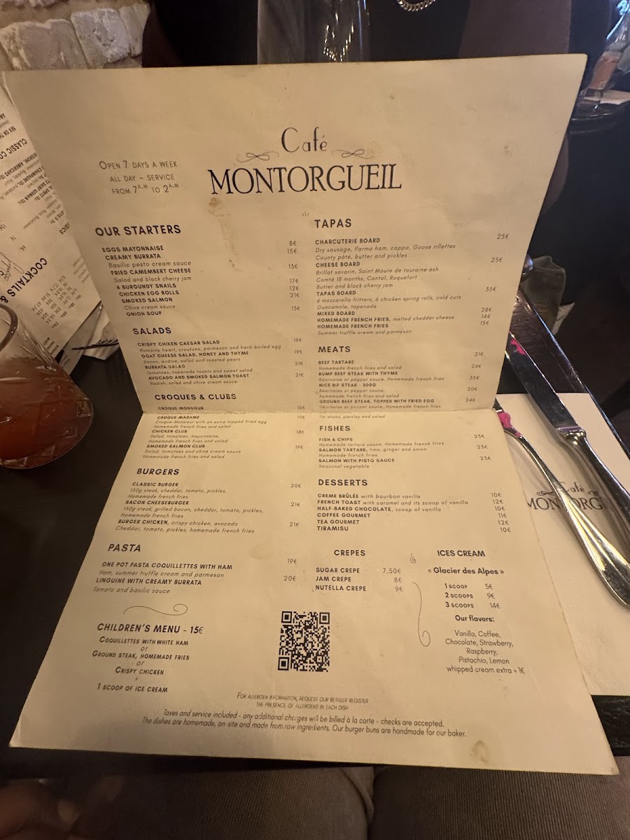 Menu Café Montorgueil-2
