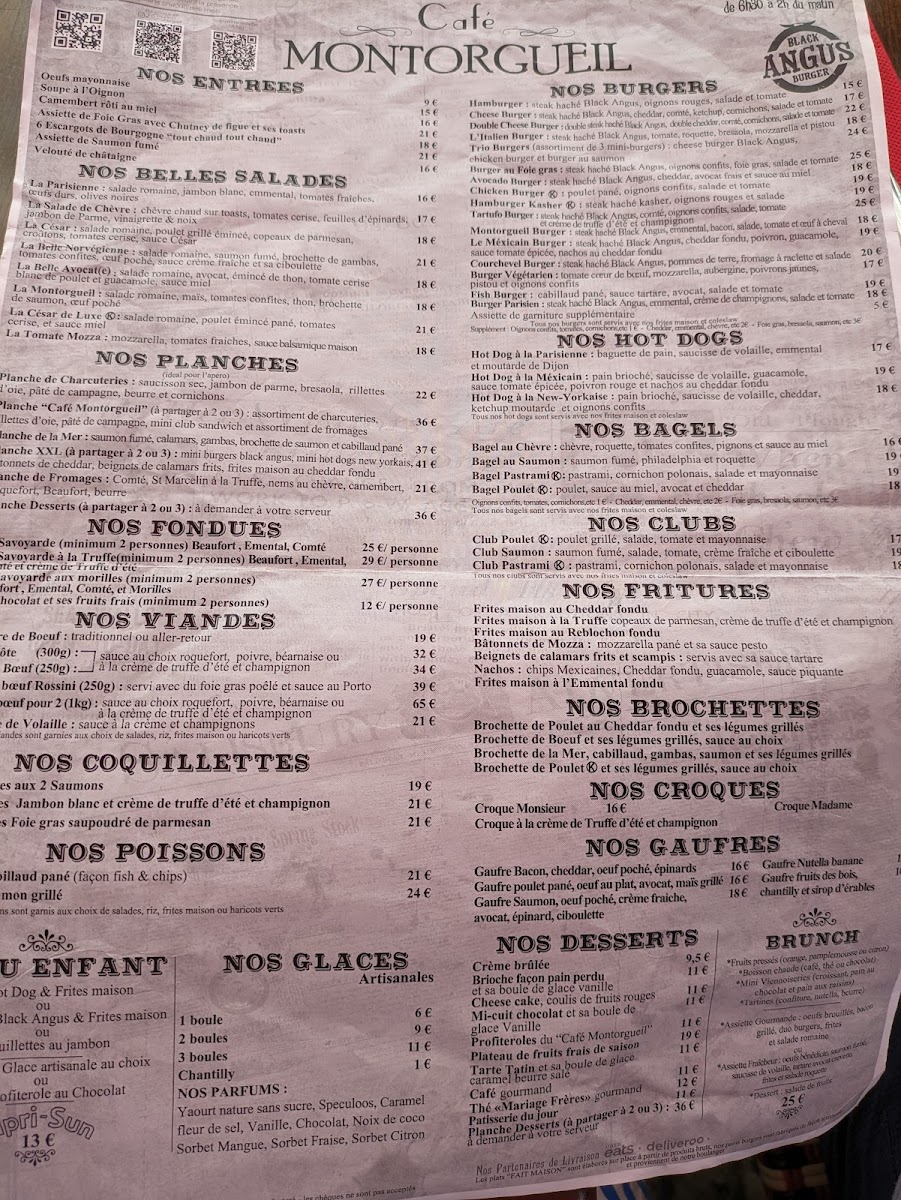 Menu Café Montorgueil-5