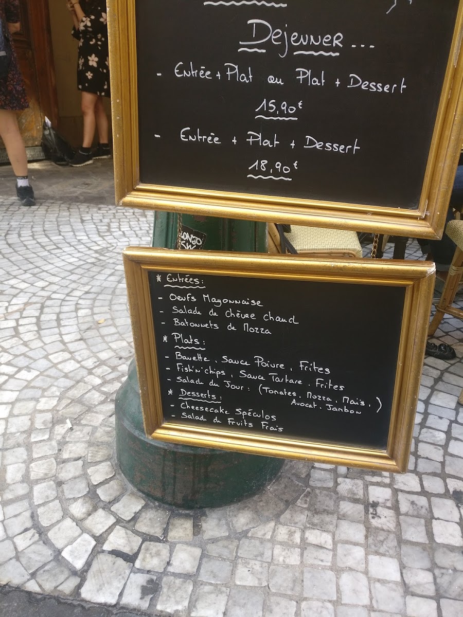 Menu Café Montorgueil-7