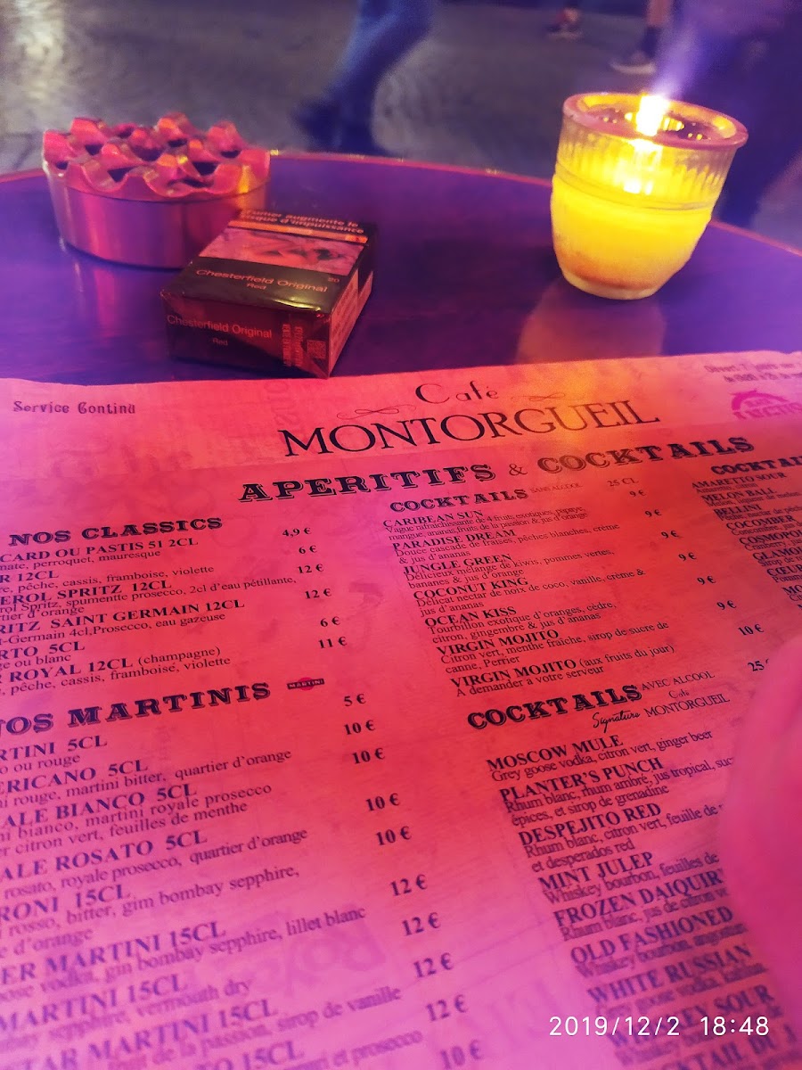 Menu Café Montorgueil-8