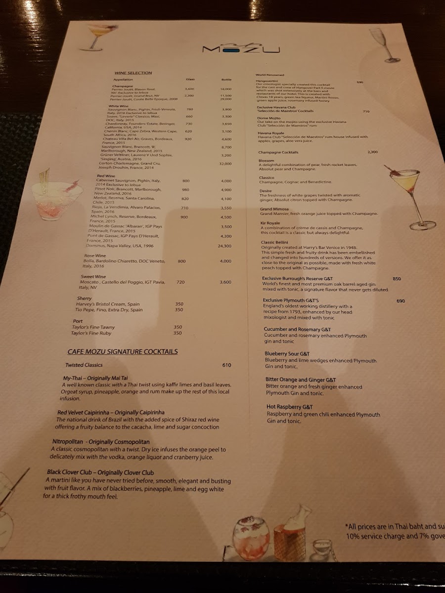 Menu Café Mozu-10