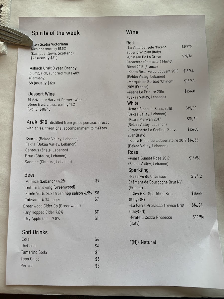 Menu Cafe Munir-4
