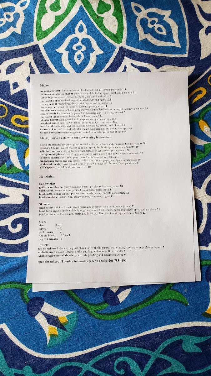 Menu Cafe Munir-6