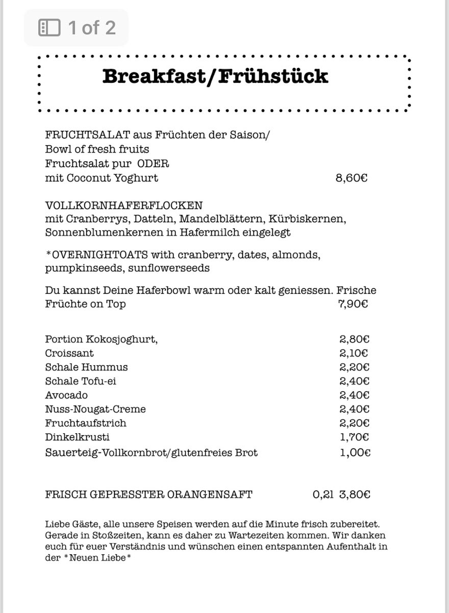 Menu Cafe Neue Liebe-2