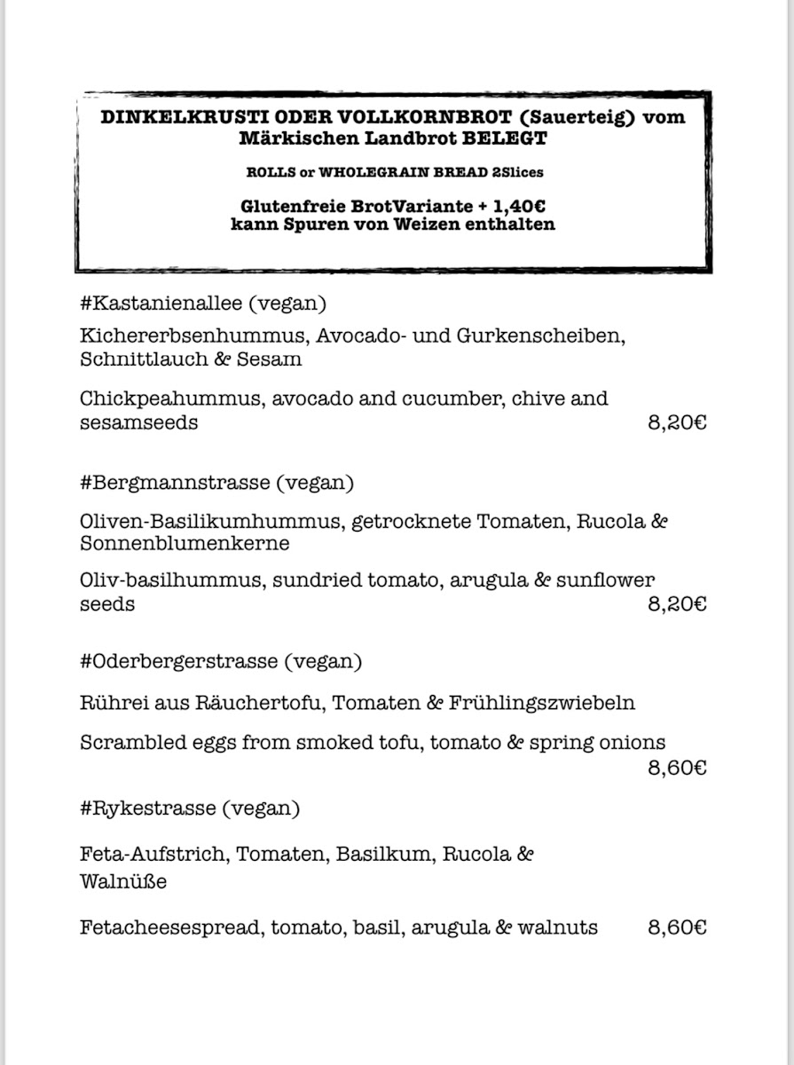 Menu Cafe Neue Liebe-7