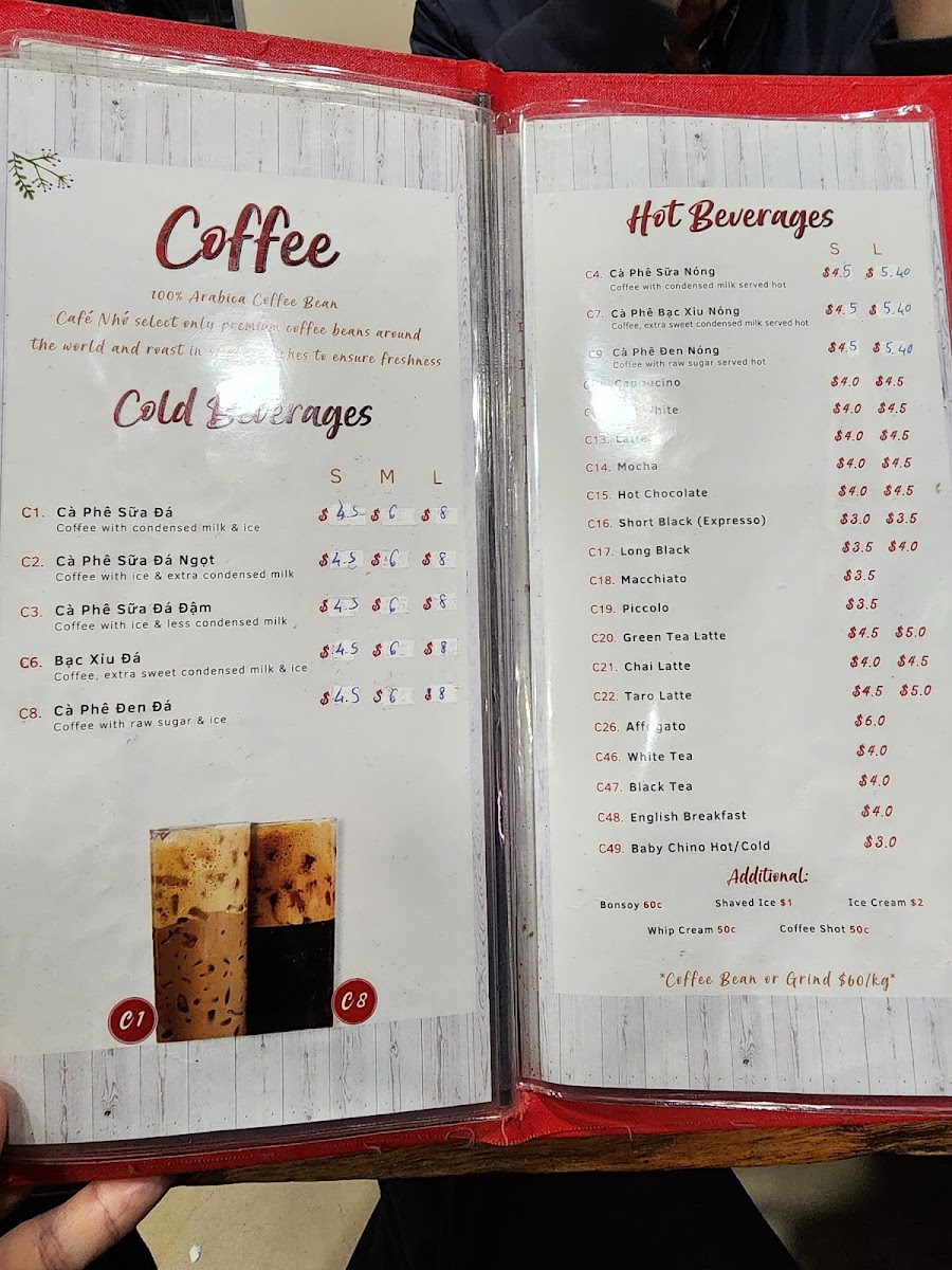 Menu Cafe Nho-1
