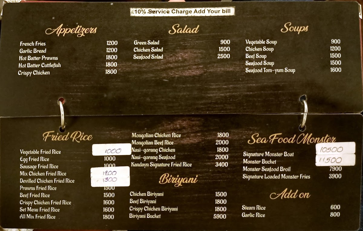 Menu Cafe Nuwara-10
