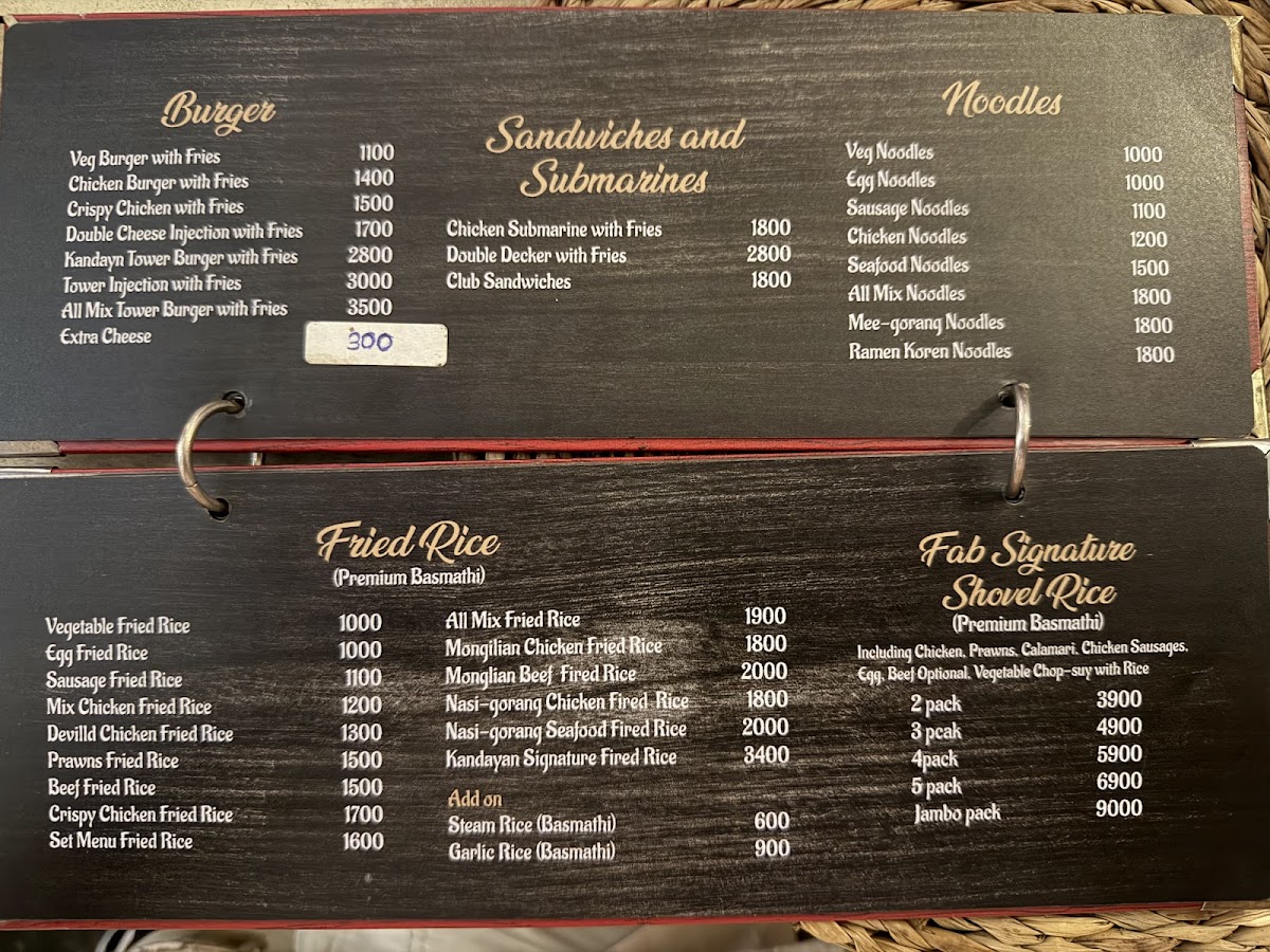 Menu Cafe Nuwara-4
