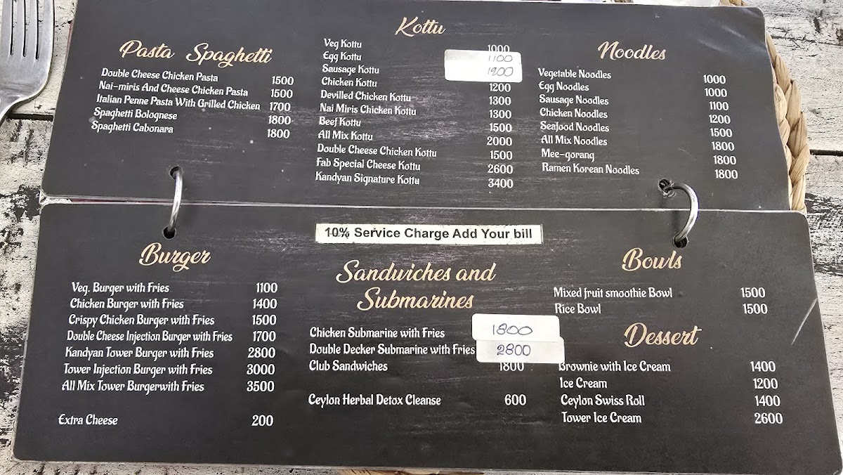 Menu Cafe Nuwara-5