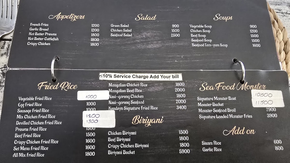 Menu Cafe Nuwara-8
