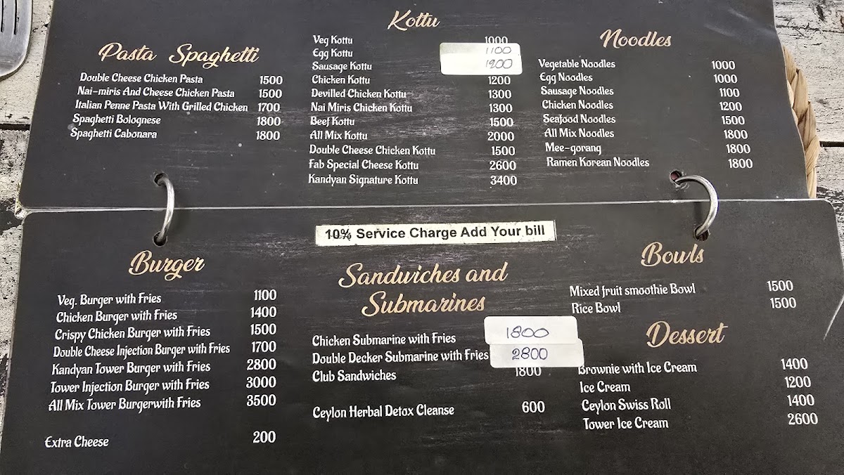 Menu Cafe Nuwara-9