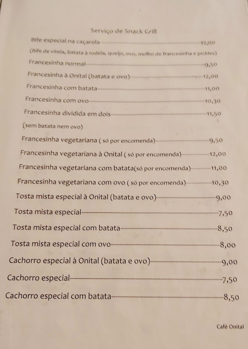 Menu Cafe Onital-1