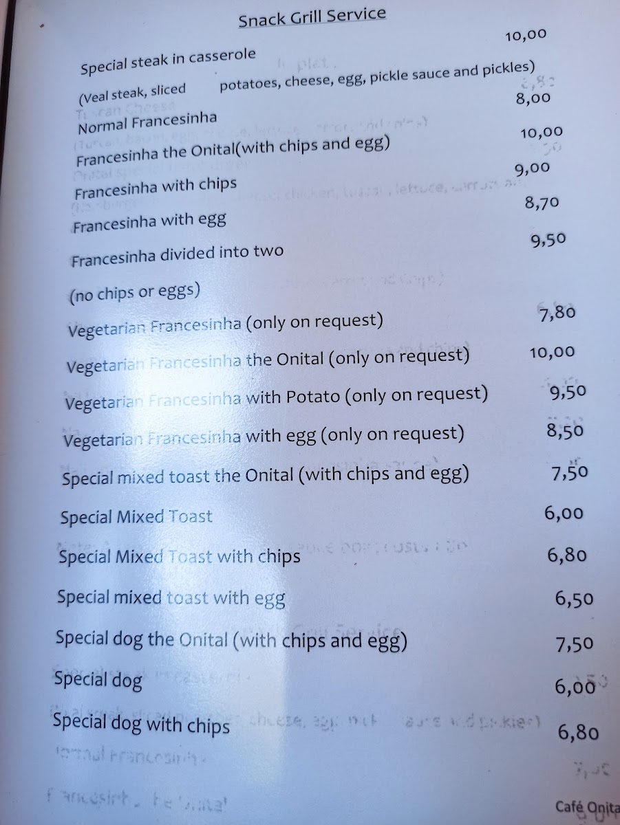 Menu Cafe Onital-5