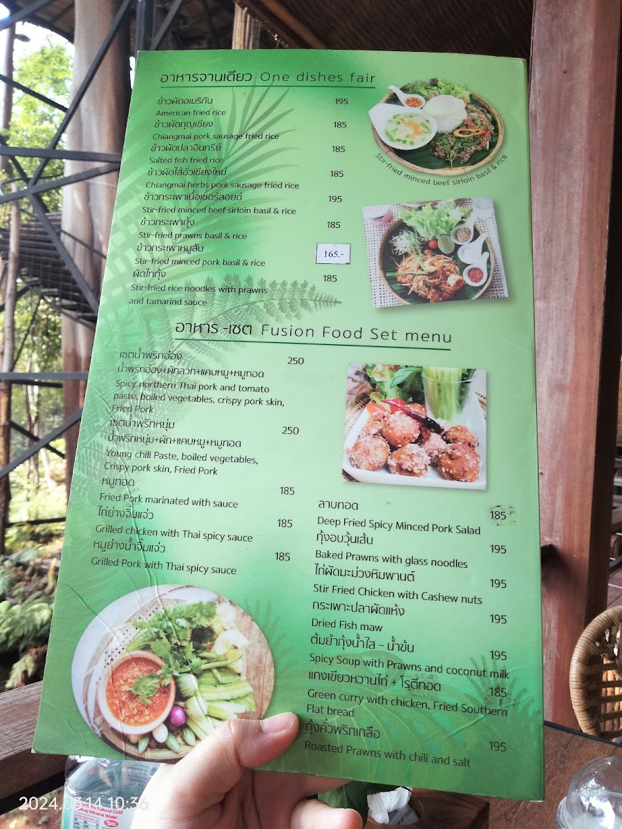 Menu Cafe' @ Panglung-3