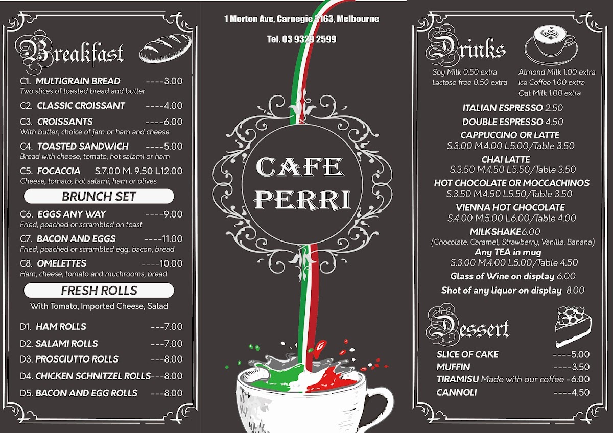 Menu Cafe Perri-1
