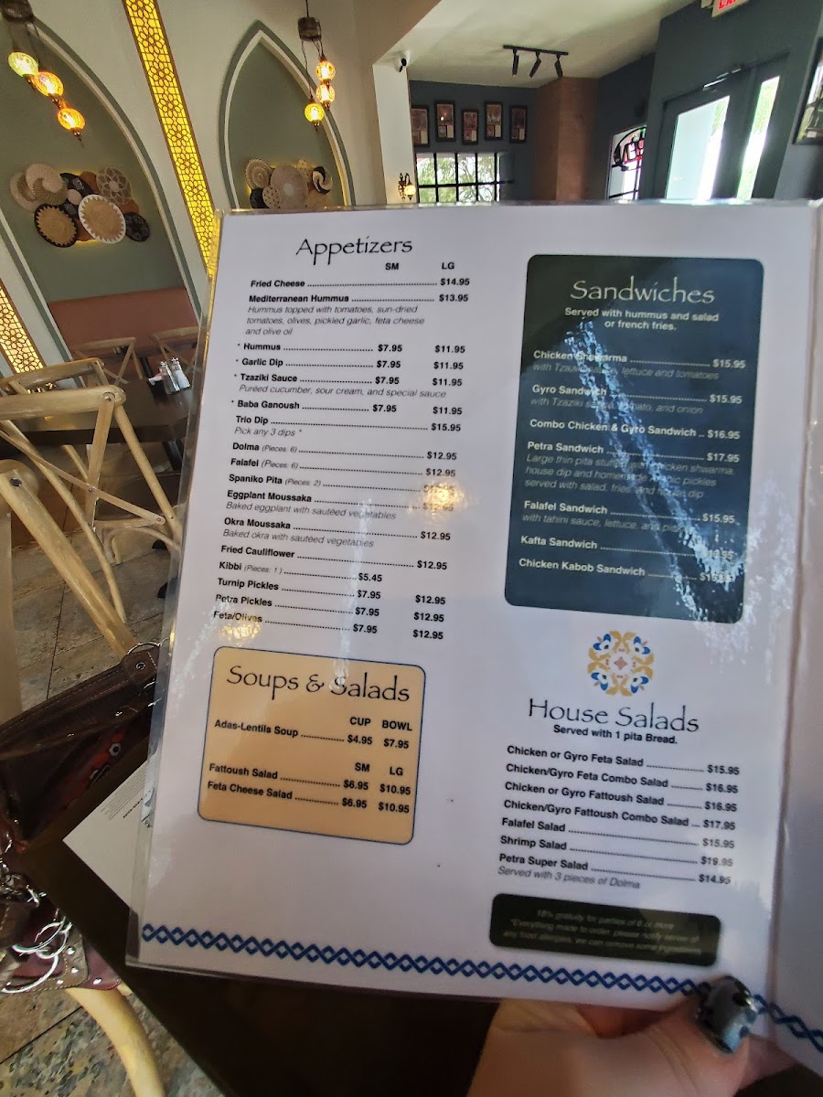 Menu Cafe Petra Greek & Lebanese Restaurant-4