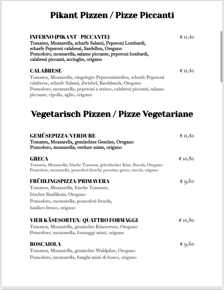 Menu Café Pizzeria Al Platzl-6