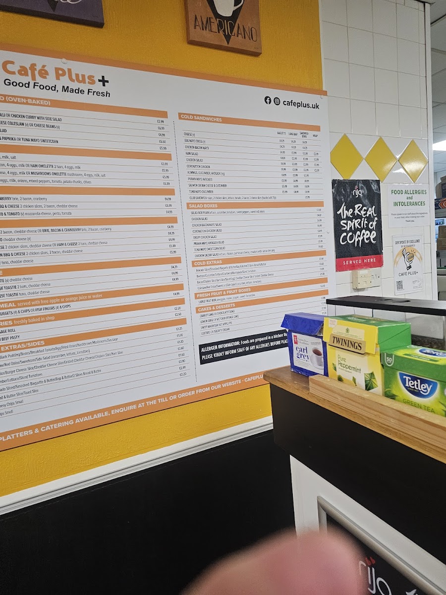 Menu Café Plus Severalls Business Park-7
