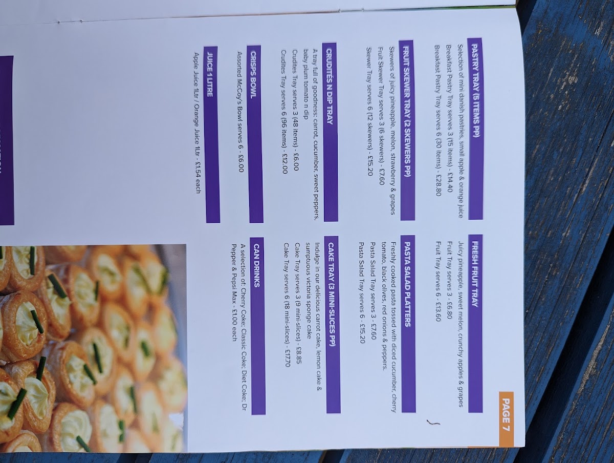 Menu Café Plus Severalls Business Park-9