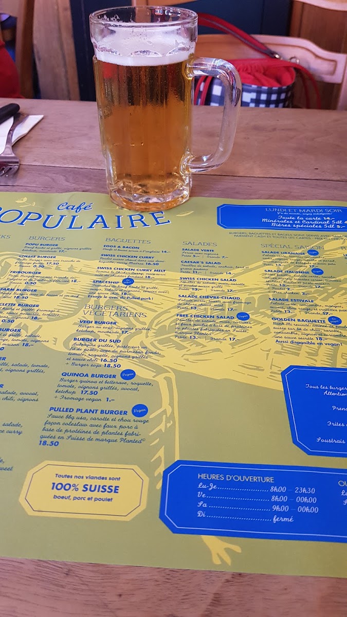 Menu Café Populaire-4