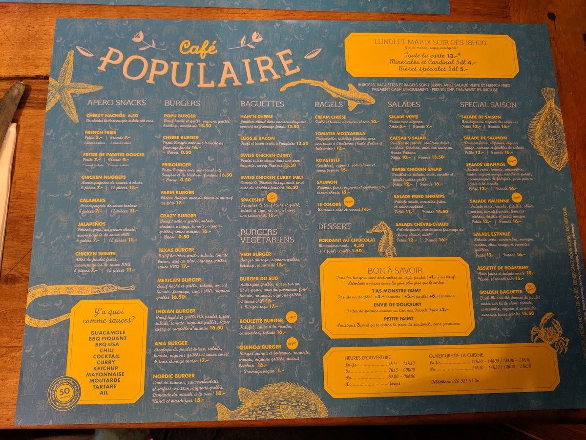 Menu Café Populaire-9