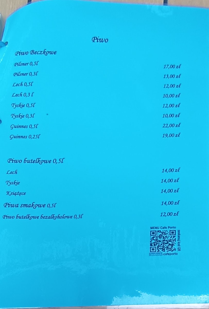 Menu Cafe Porto-2