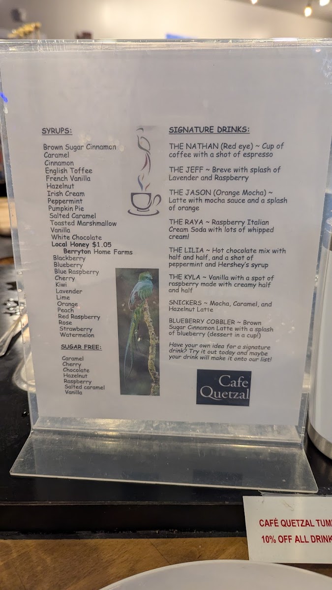 Menu Cafe Quetzal-3