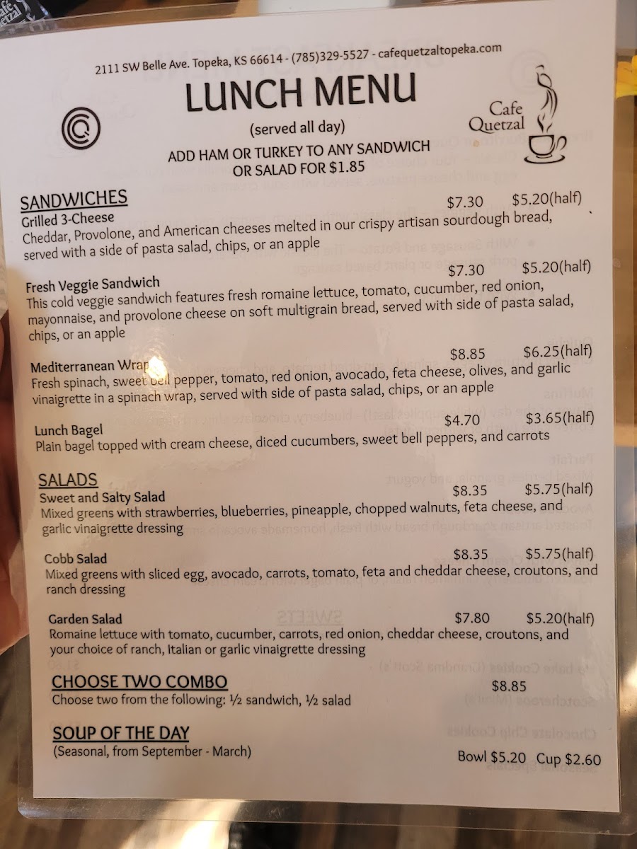 Menu Cafe Quetzal-4