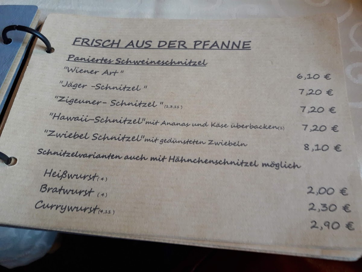 Menu Cafe Restaurant Beim Waldbauern-1