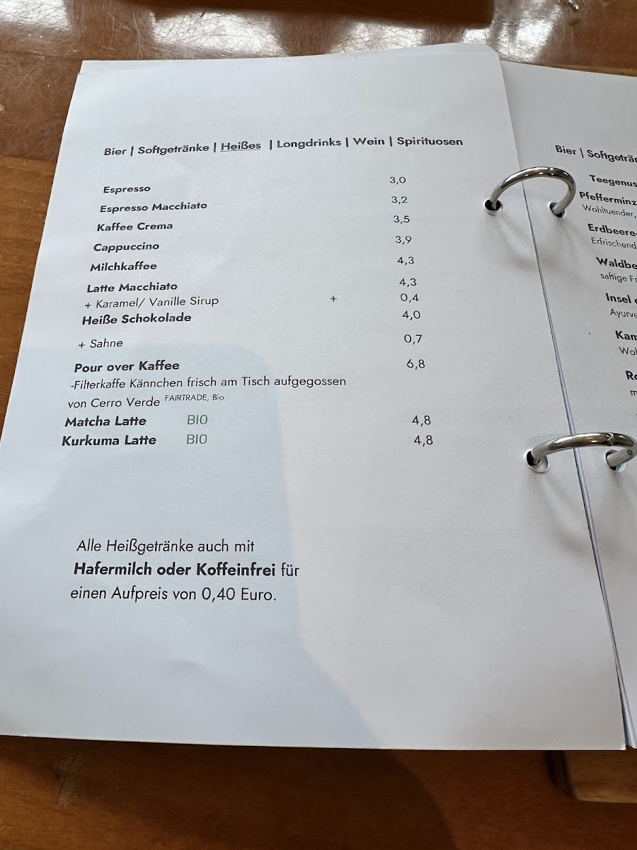 Menu Cafe Restaurant Im Bürgerpark-6