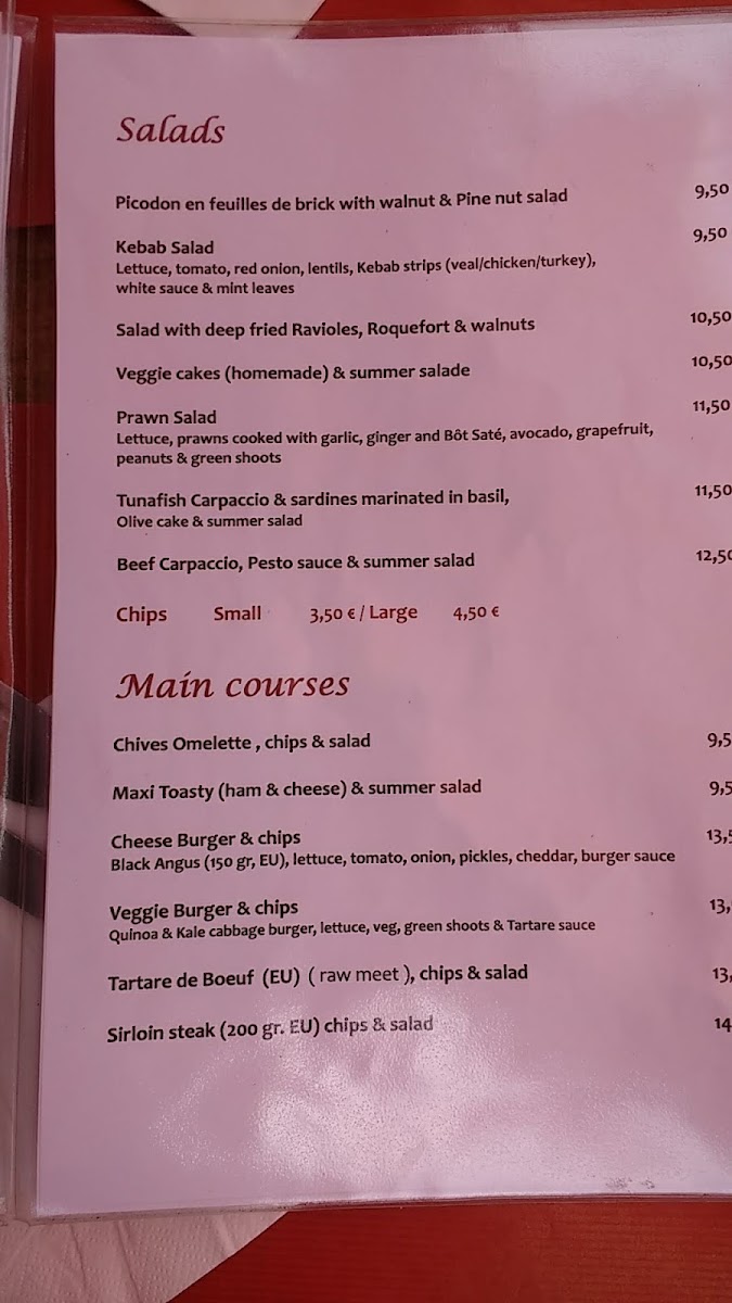 Menu Café Restaurant La Fontaine-4