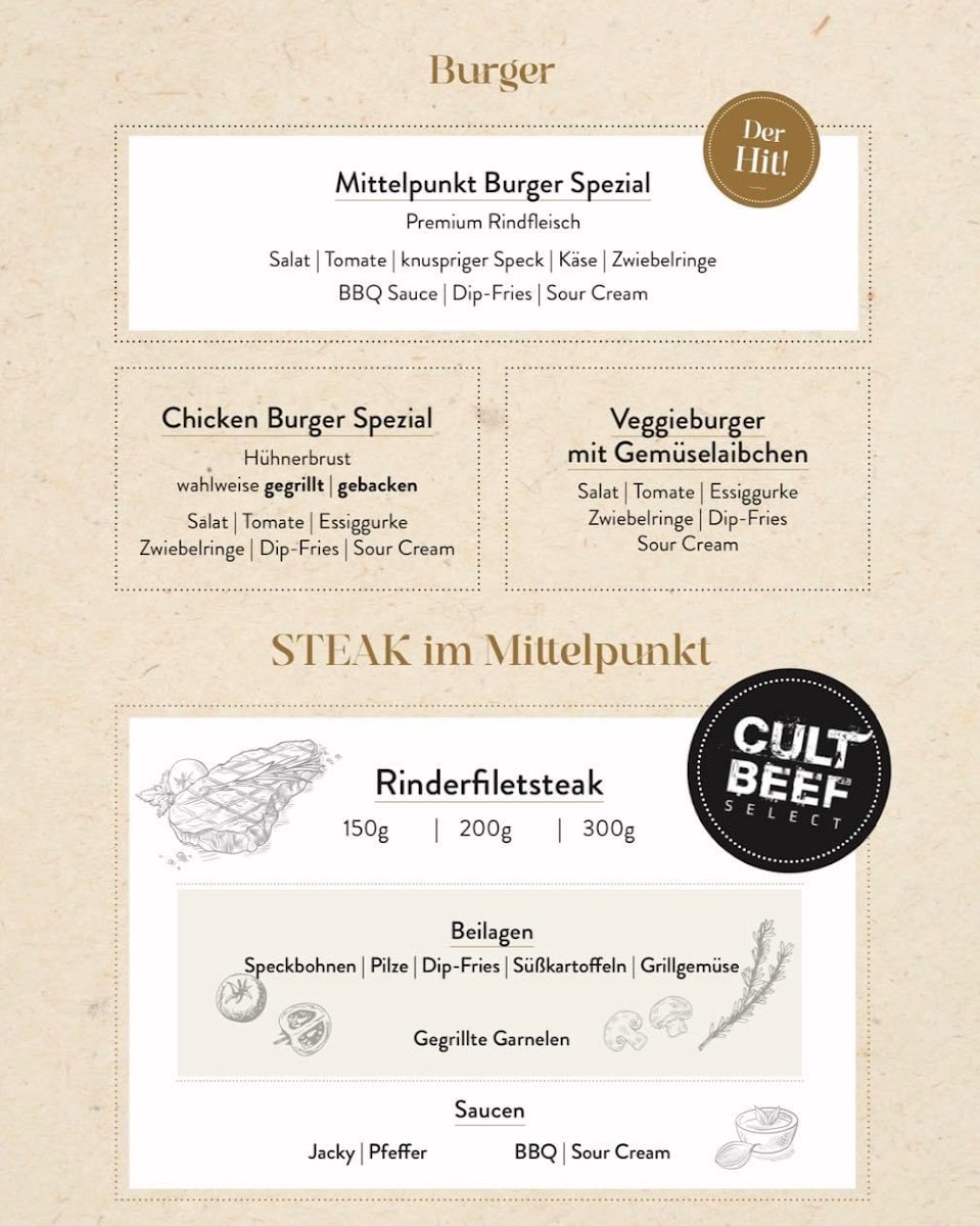 Menu Cafe-Restaurant-Lounge 'mittelpunkt'-7