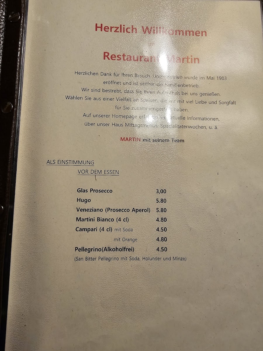Menu Café-Restaurant Martin-2