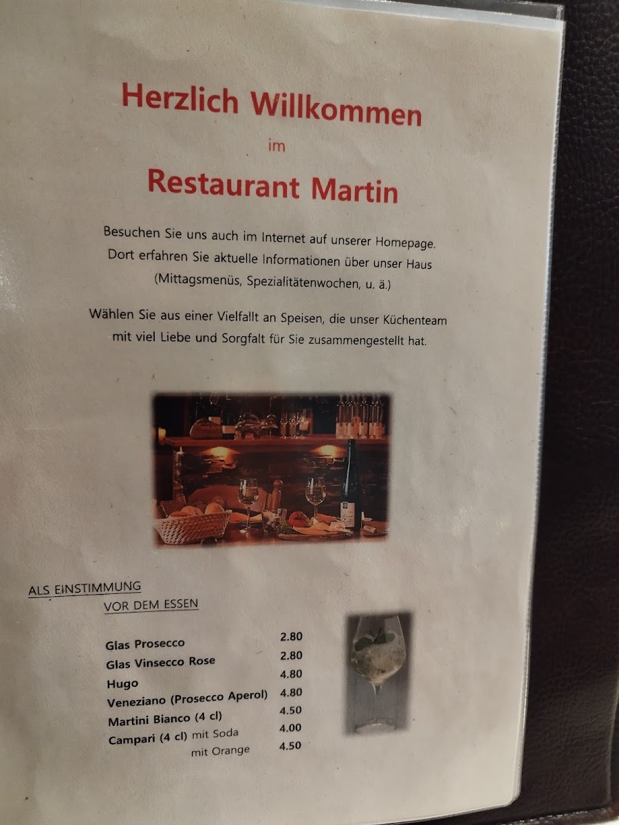 Menu Café-Restaurant Martin-7