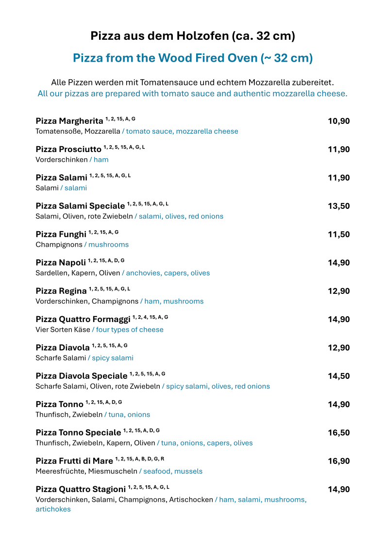 Menu Cafe Restaurant Pizzeria Wanninger-1