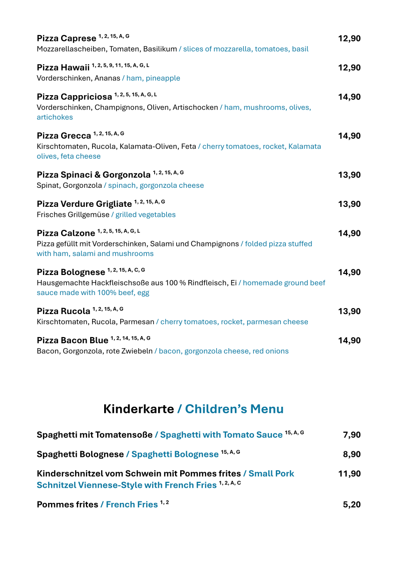 Menu Cafe Restaurant Pizzeria Wanninger-5