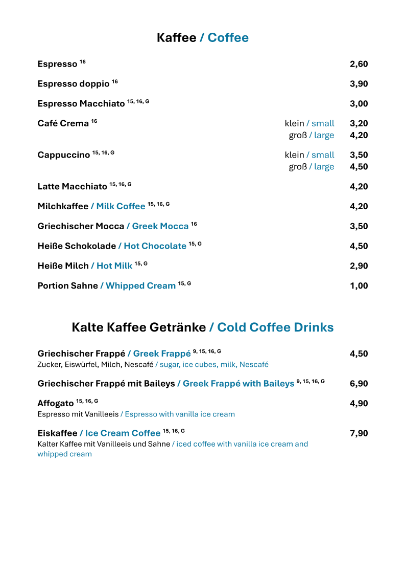 Menu Cafe Restaurant Pizzeria Wanninger-8
